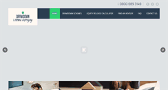 Desktop Screenshot of drawdownlifetimemortgage.com